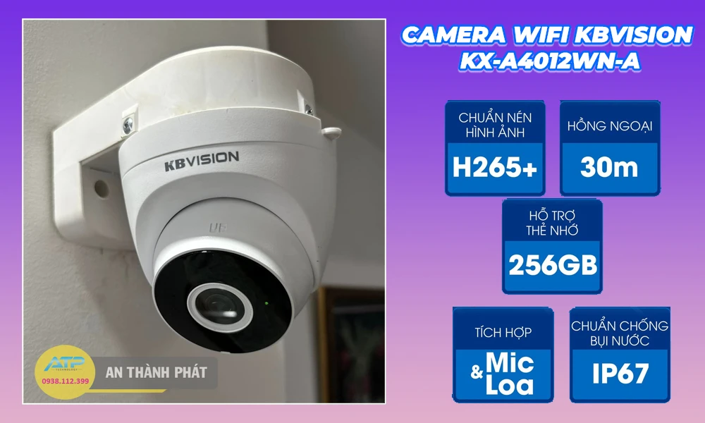 KX-A4012WN-A Sắc Nét KBvision