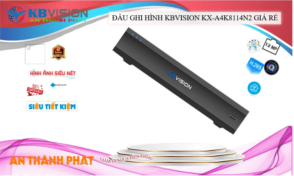 Đầu Ghi KBvision giá rẻ chất lượng cao KX-A4K8114N2
