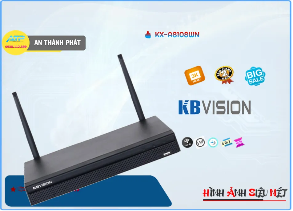 KX-A8108WN Đầu Ghi Hình KX-A8108WN Đầu Ghi Hình