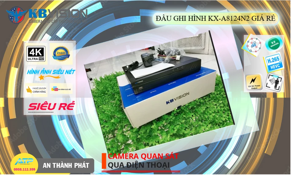 Đầu Thu KX-A8124N2 KBvision ✅ Đầu Thu KX-A8124N2 KBvision ✅