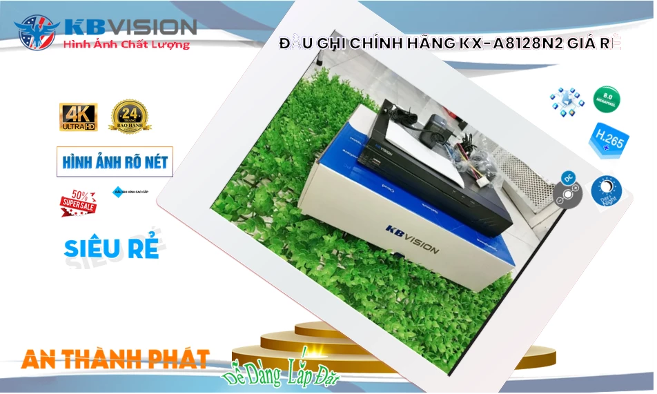 KX-A8128N2 Đầu Ghi Hình Công Nghệ Mới