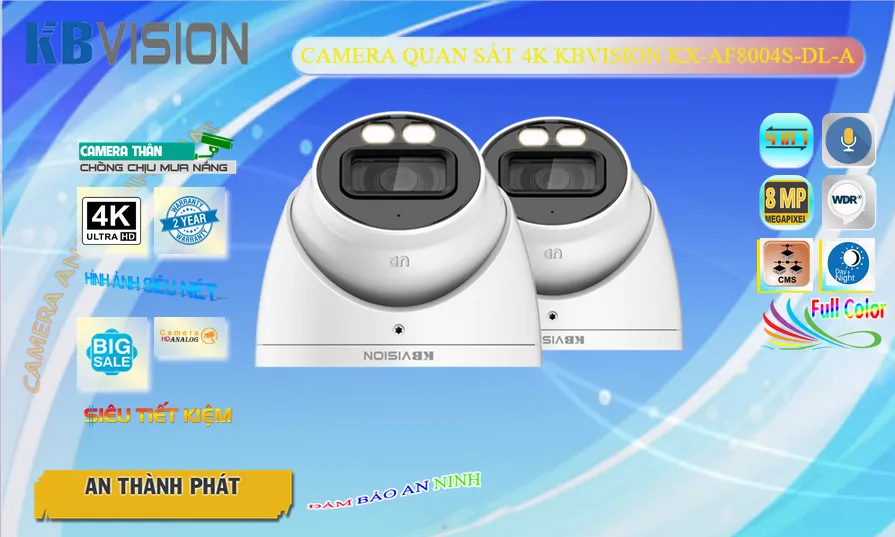 HD KX-AF8004S-DL-A Giá tốt KBvision HD KX-AF8004S-DL-A Giá tốt KBvision