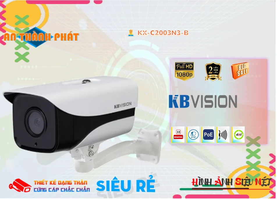 Camera KBvision KX-C2003N3-B