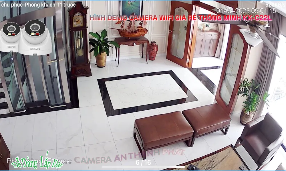Camera IP Không Dây KX-C22L KBvision Thiết kế Đẹp Camera IP Không Dây KX-C22L KBvision Thiết kế Đẹp