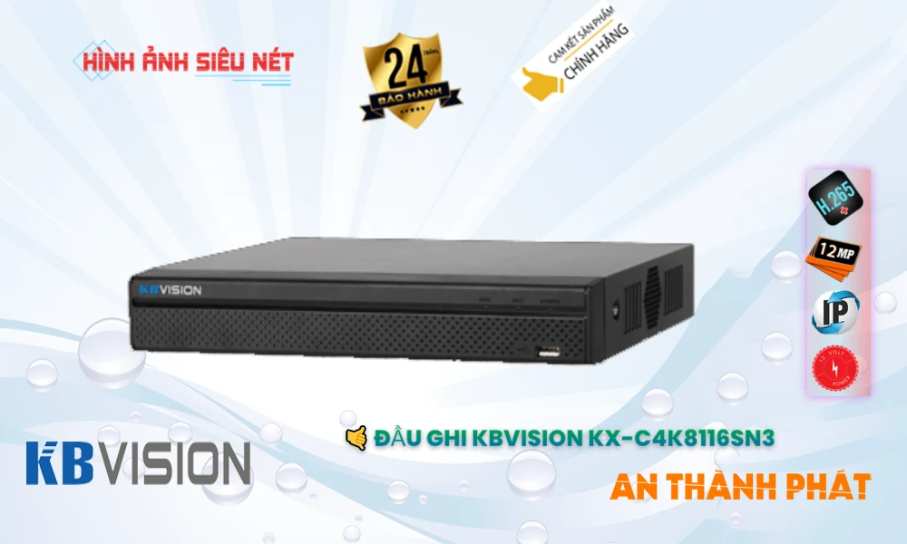 Đầu Thu KTS KBvision KX-C4K8116SN3