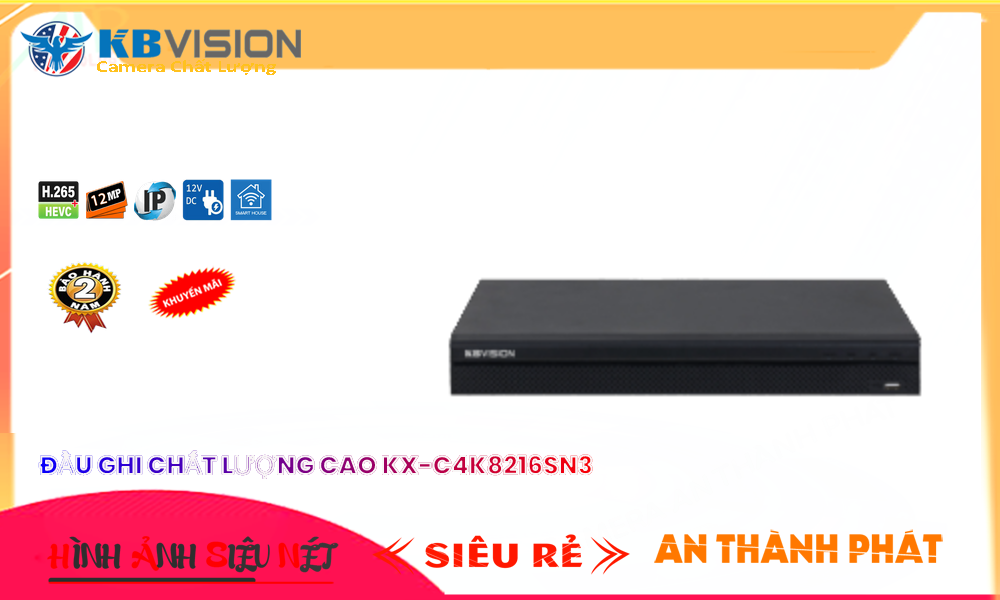 KX-C4K8216SN3 Đầu ghi Camera KBvision Giá rẻ KX-C4K8216SN3 Đầu ghi Camera KBvision Giá rẻ