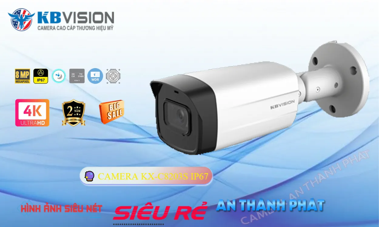KX-C8203S Sắc Nét KBvision