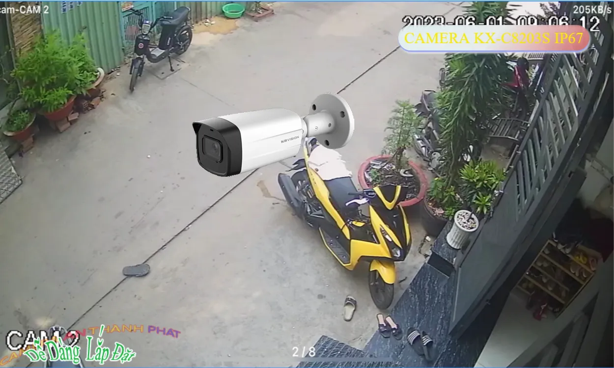 KX-C8203S Sắc Nét KBvision