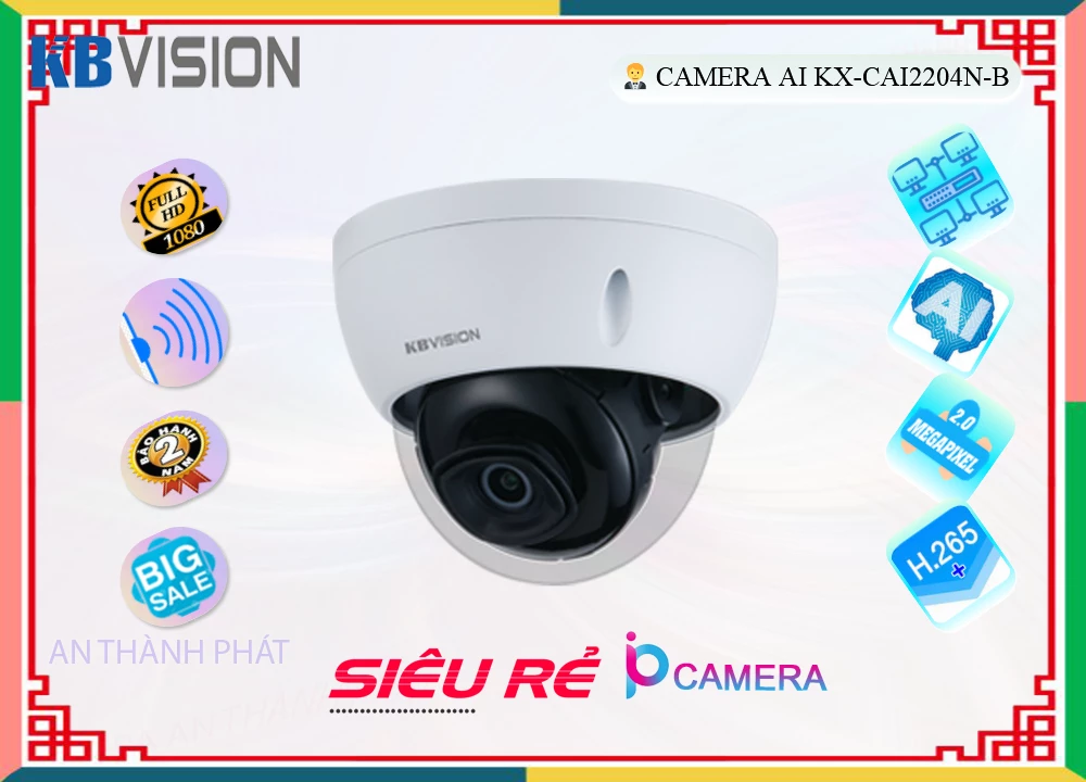 KX-CAi2204N-B Camera KBvision ❂ KX-CAi2204N-B Camera KBvision ❂