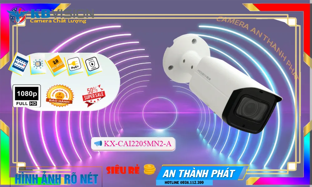 KX-CAi2205MN2-A Hình Ảnh Đẹp KBvision ❂