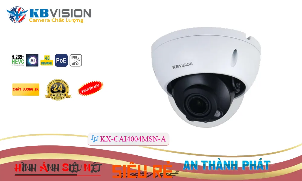KX-CAi4004MSN-A KBvision Với giá cạnh tranh