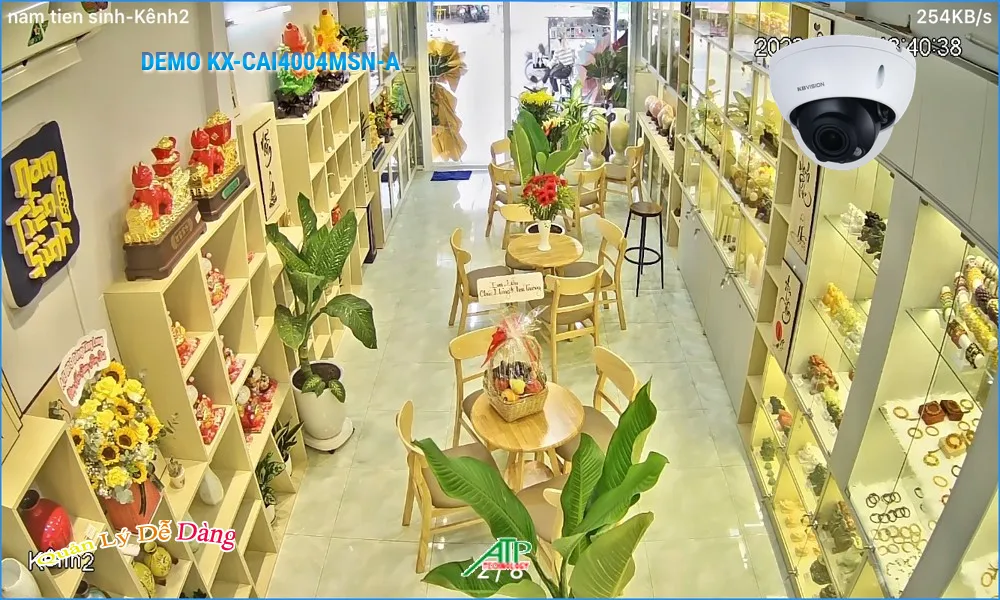 KX-CAi4004MSN-A KBvision Với giá cạnh tranh