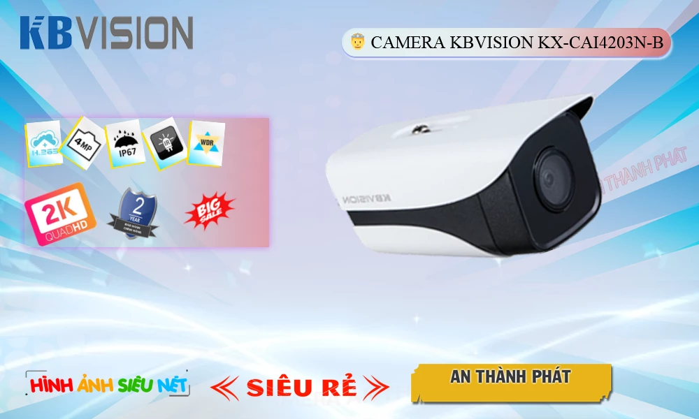 Camera KBvision KX-CAi4203N-B