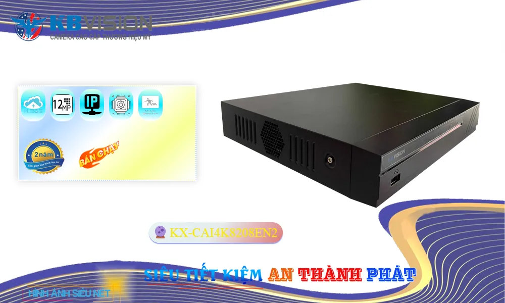 ✪  KX-CAi4K8208EN2 Đầu Ghi Hình Chi phí phù hợp