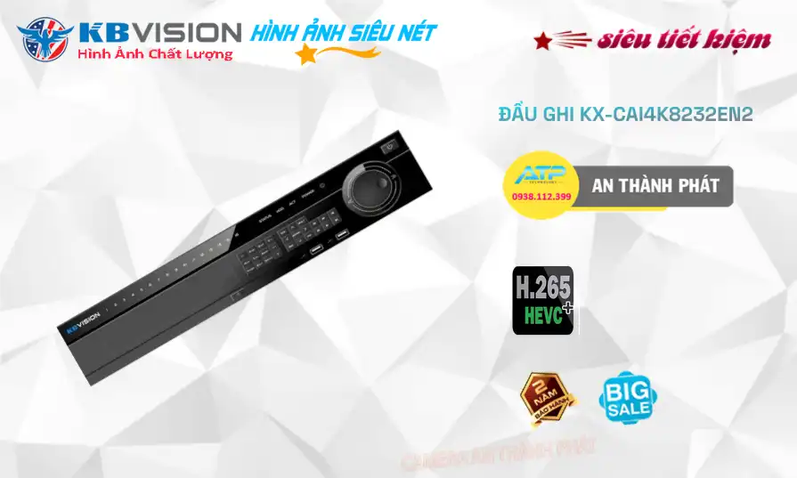 KX-CAi4K8232EN2Thiết Bị Ghi Hình Thiết kế Đẹp KBvision