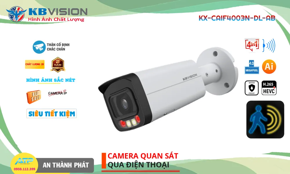 KX-CAiF4003N-DL-AB Sắc Nét KBvision