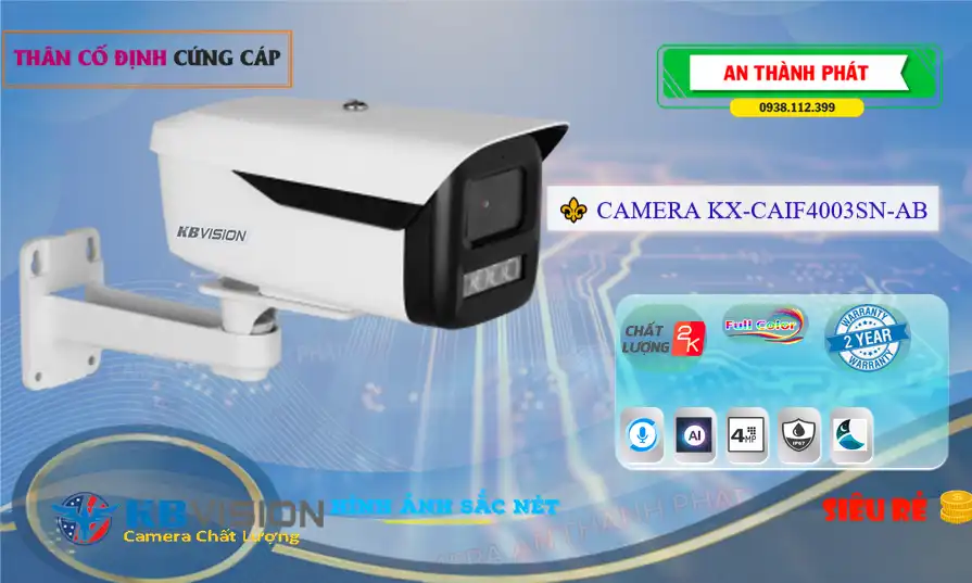 KBvision KX-CAiF4003SN-AB Hình Ảnh Đẹp