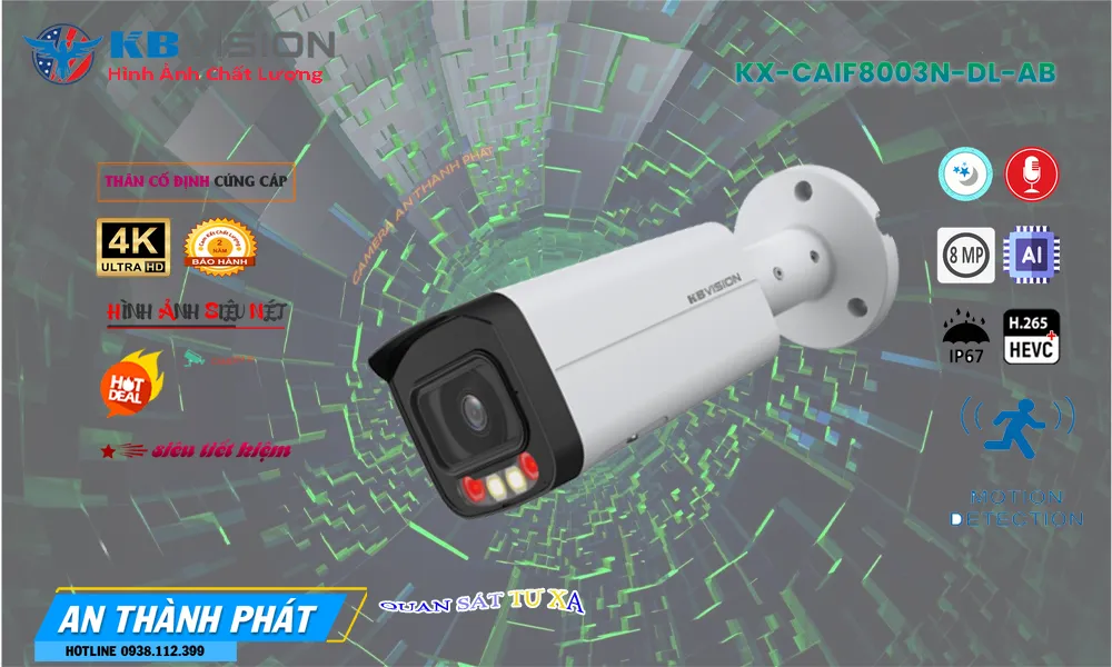 Camera KBvision đang khuyến mãi KX-CAiF8003N-DL-AB