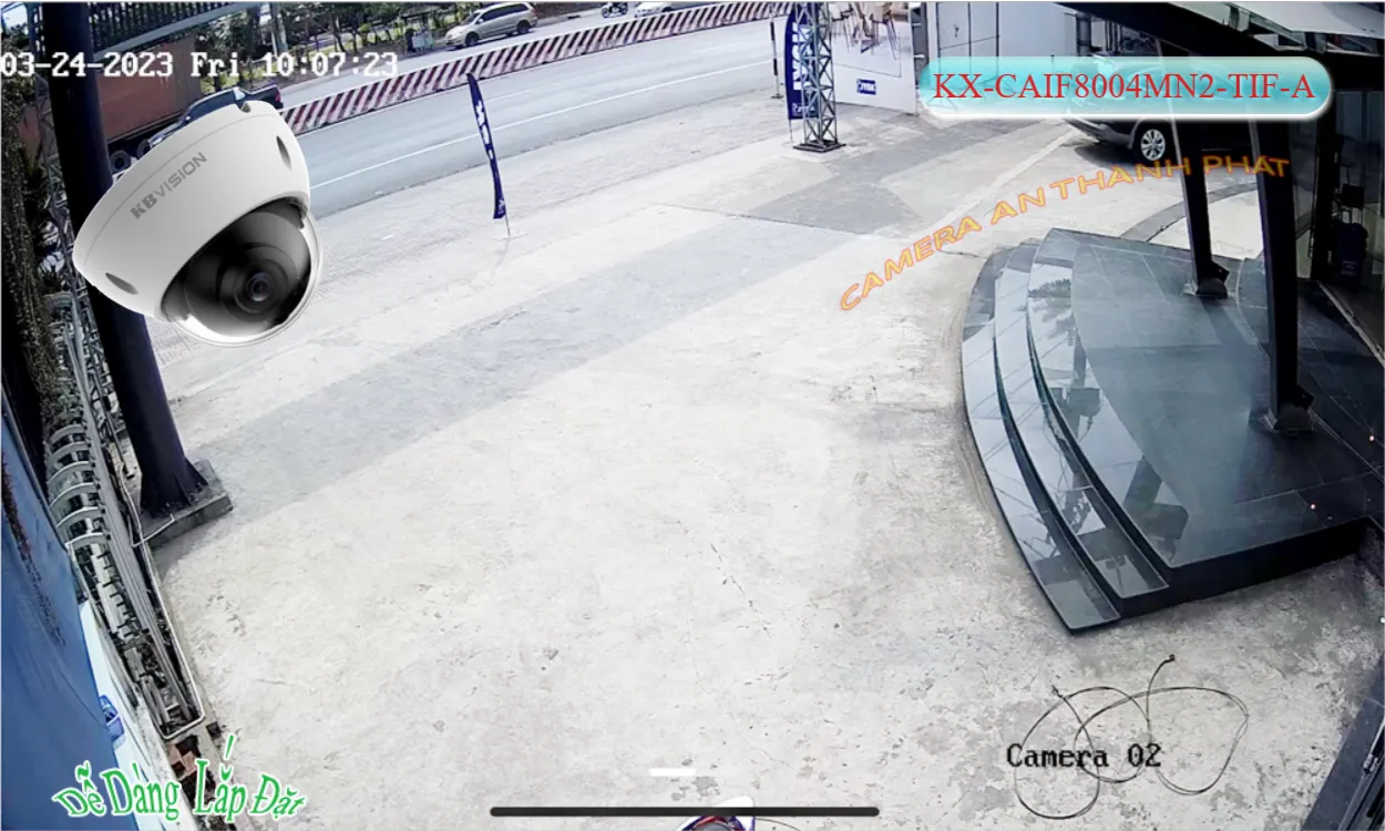 KX-CAiF8004MN2-TiF-A Camera KBvision