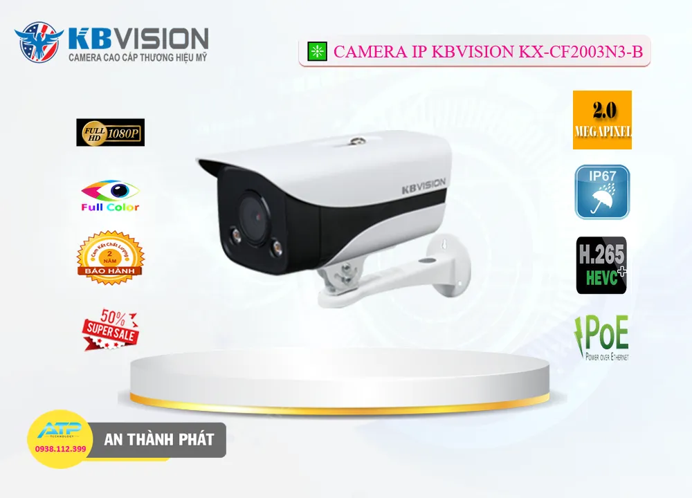 Camera IP Ngoài Trời KX-CF2003N3-B,KX-CF2003N3-B giá mới nhấtKX-CF2003N3-B Chính hãng,KX CF2003N3 B,Giá Bán KX-CF2003N3-B FULL HD 1080P 2.0 MP ,Nơi Lắp  Loại Camera an ninh KX-CF2003N3-B,KX-CF2003N3-B giá mới nhất,KX-CF2003N3-B Chính hãng,Giá ,phân phối KX-CF2003N3-B