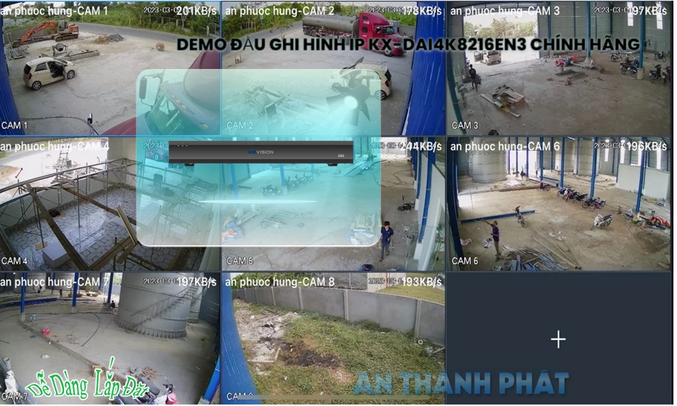 Đầu Ghi Camera KX-DAi4K8216EN3 KBvision Với giá cạnh tranh