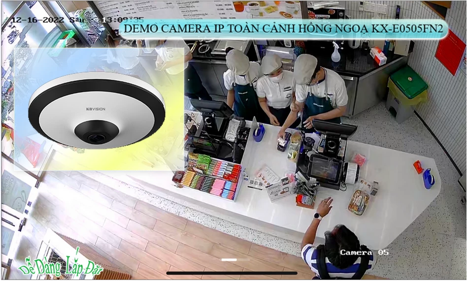 Camera KX-E0505FN2 KBvision