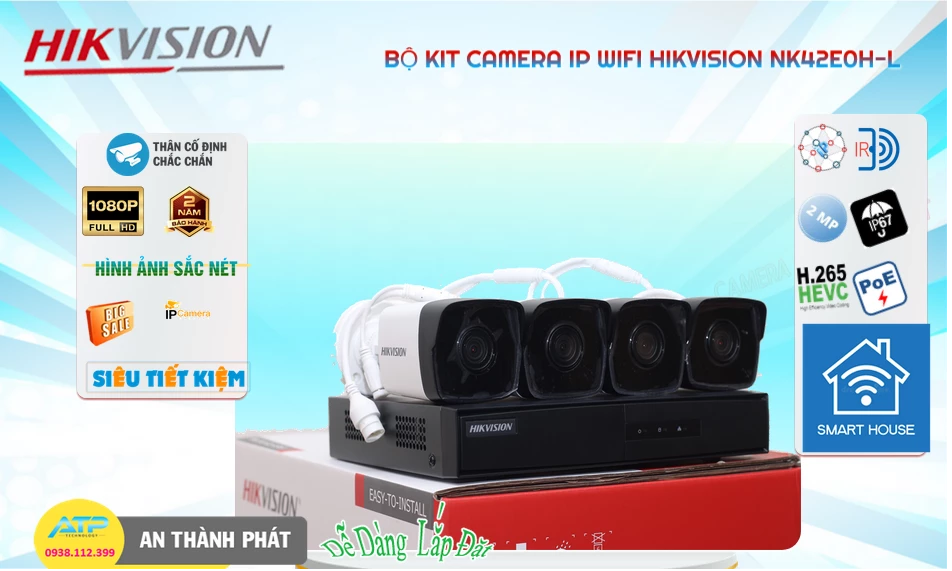 Camera Hikvision Với giá cạnh tranh NK42E0H-L Camera Hikvision Với giá cạnh tranh NK42E0H-L