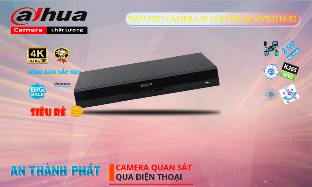 NVR4216-EI sắc nét Dahua