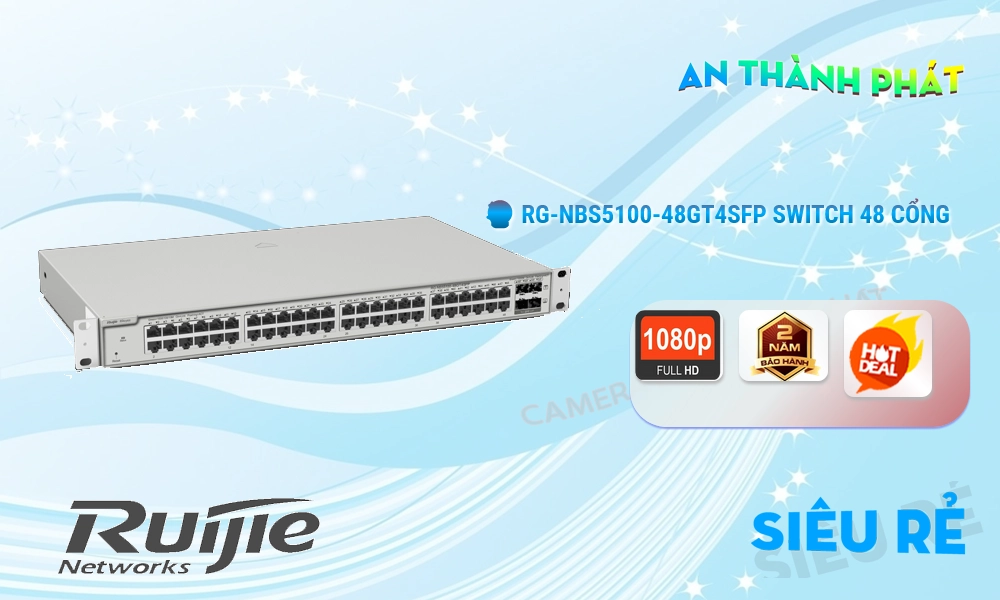 Bộ Quản Lý Mạng  RG-NBS5100-48GT4SFP