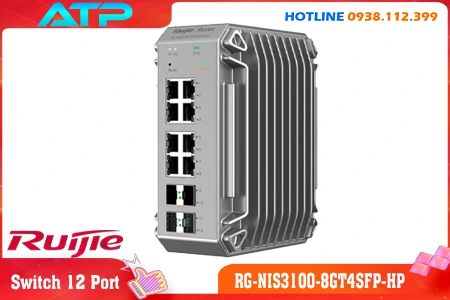 RG-NIS3100-8GT4SFP-HP, Ruijie RG-NIS3100-8GT4SFP-HP, Switch RG-NIS3100-8GT4SFP-HP, Switch Ruijie RG-NIS3100-8GT4SFP-HP, Bộ chuyển mạch RG-NIS3100-8GT4SFP-HP, Switch công nghiệp, Switch chính hãng, Switch giá rẻ, 