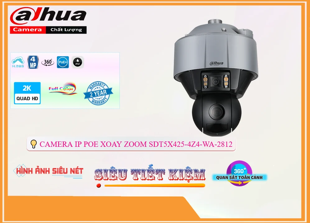 SDT5X425-4Z4-WA-2812 Camera Speed Dome 2K,thông số SDT5X425-4Z4-WA-2812,SDT5X425-4Z4-WA-2812 IP  Tiết kiệm,SDT5X425 4Z4 WA 2812,chức năng  Loại Camera SDT5X425-4Z4-WA-2812,Giá SDT5X425-4Z4-WA-2812,SDT5X425-4Z4-WA-2812 mới,phân phối SDT5X425-4Z4-WA-2812,Giá Bán SDT5X425-4Z4-WA-2812,SDT5X425-4Z4-WA-2812 giá hấp dẫn,SDT5X425-4Z4-WA-2812 Bán Giá Rẻ,SDT5X425-4Z4-WA-2812 Công Nghệ Mới,SDT5X425-4Z4-WA-2812 Giá chiết khấu