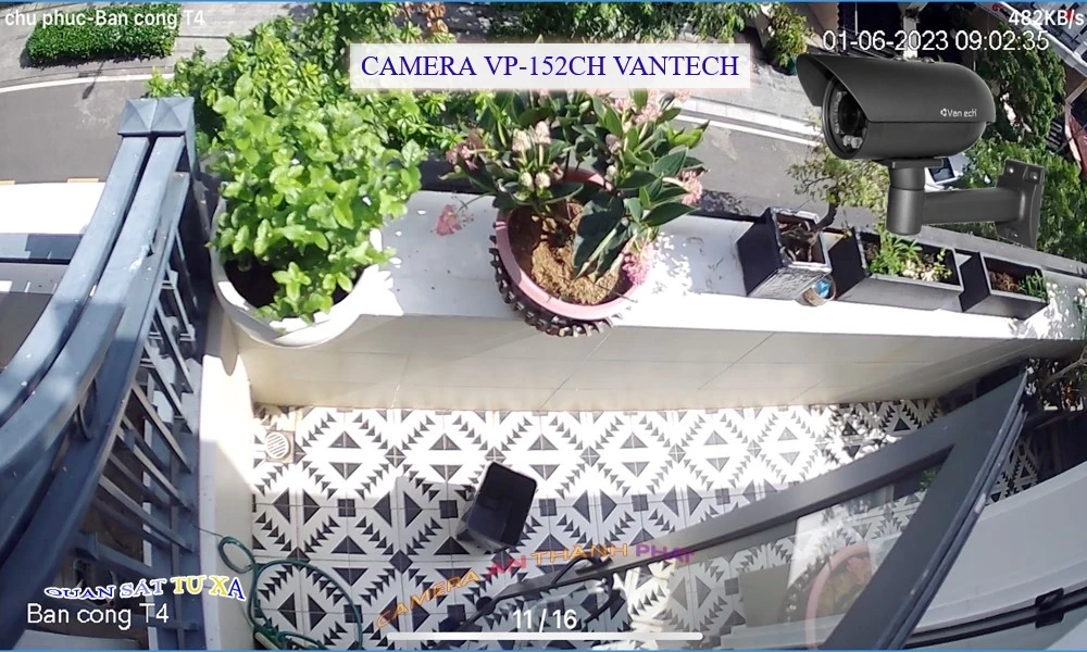 ✔️ VP-152CH Công Nghệ POE VanTech Thiết kế Đẹp