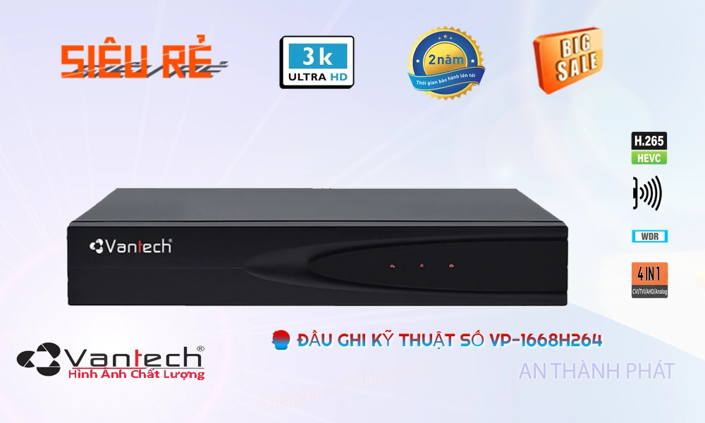 VP-1668H264 VanTech Chất Lượng