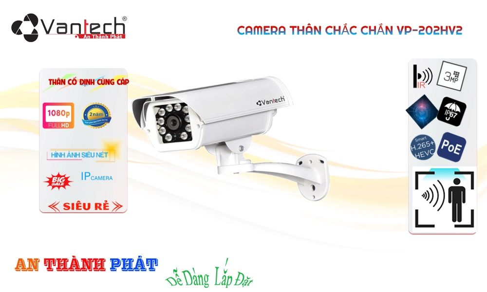 Cấp Nguồ Qua Dây Mạng VP-202HV2 Hình Ảnh Đẹp VanTech Cấp Nguồ Qua Dây Mạng VP-202HV2 Hình Ảnh Đẹp VanTech