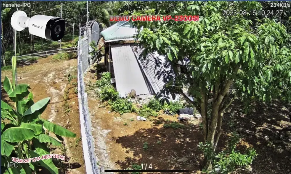 ✲  Camera VP-2300SI VanTech đang khuyến mãi