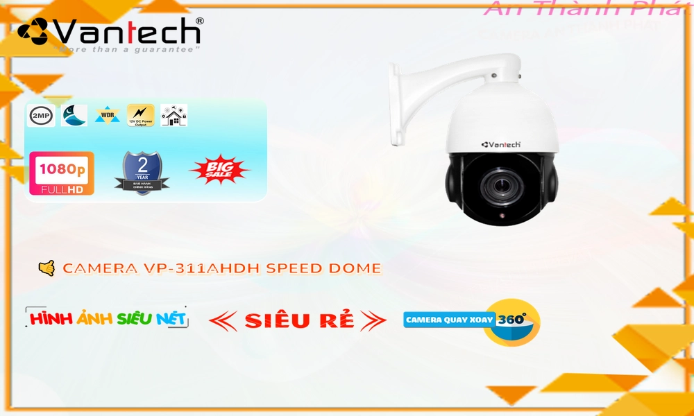 VP-311AHDH Camera VanTech Chức Năng Cao Cấp VP-311AHDH Camera VanTech Chức Năng Cao Cấp