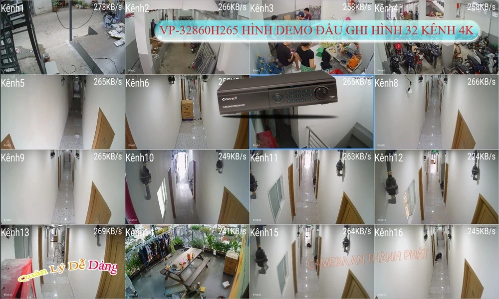 Đầu Ghi VP-32860H265 Giá tốt Đầu Ghi VP-32860H265 Giá tốt
