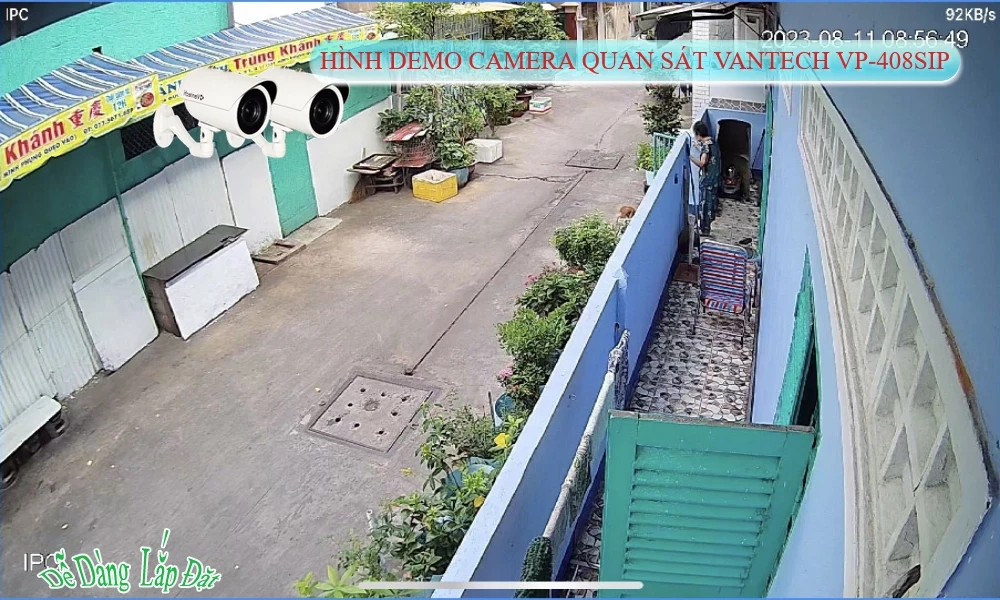 VanTech VP-408SIP Sắc Nét