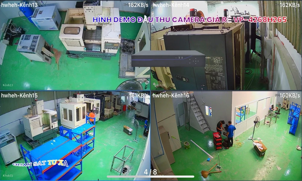 VP-4268H265 Đầu Ghi Hình Chức Năng Cao Cấp VP-4268H265 Đầu Ghi Hình Chức Năng Cao Cấp