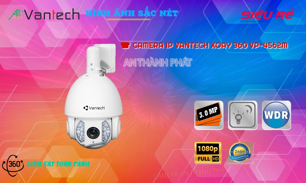 VP-4562M Camera HD Anlog VanTech Giá tốt ✲