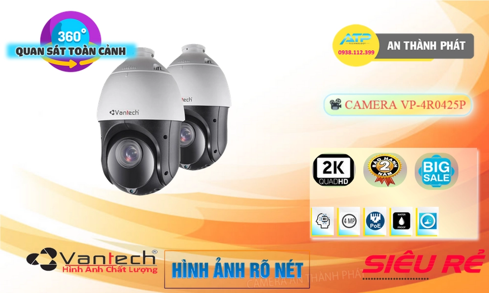 VP-4R0425P Camera An Ninh Chi phí phù hợp VP-4R0425P Camera An Ninh Chi phí phù hợp