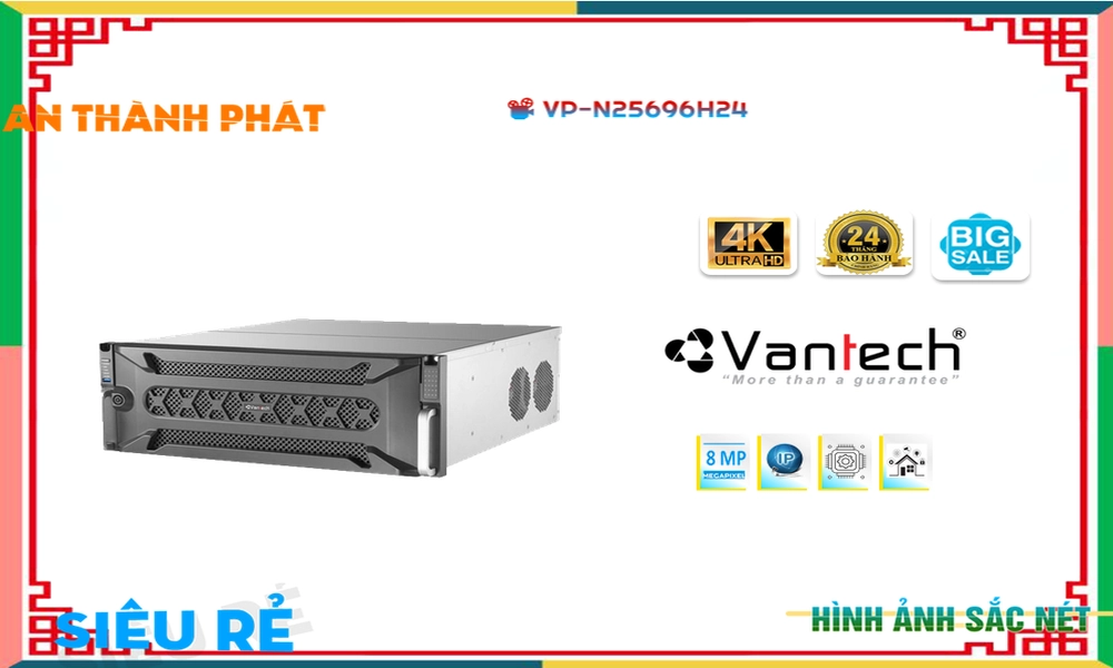 ✲ VP-N25696H24 Đầu Ghi VanTech ✲ VP-N25696H24 Đầu Ghi VanTech