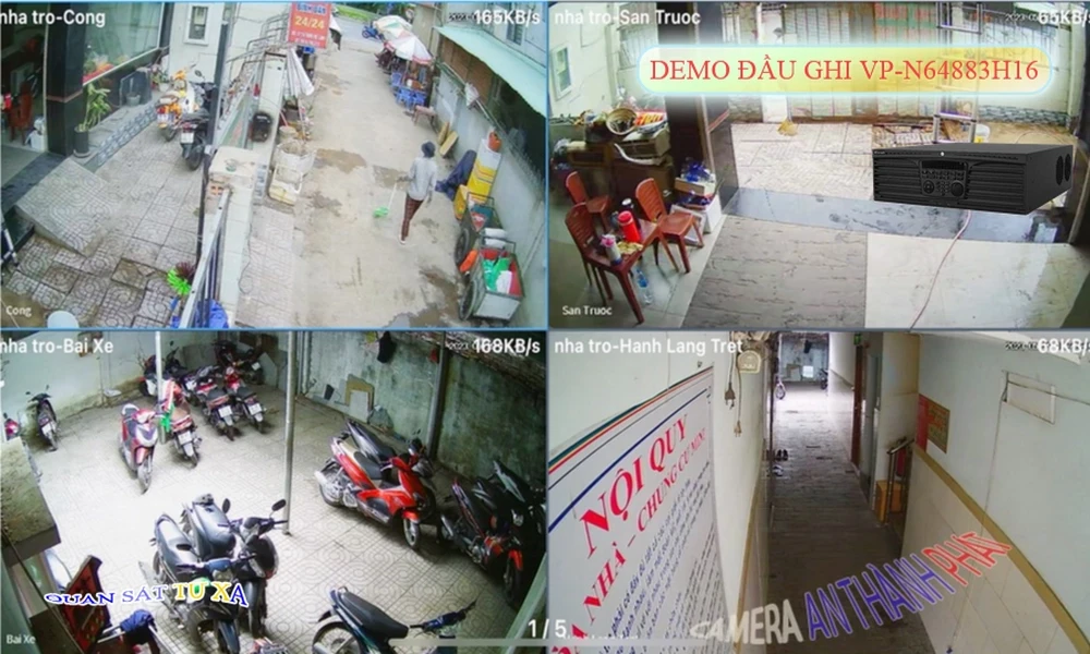 VP-N64883H16 Đầu Ghi VanTech VP-N64883H16 Đầu Ghi VanTech