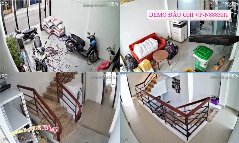 Đầu ghi VanTech VP-N8883H1 Tiết Kiệm ✅