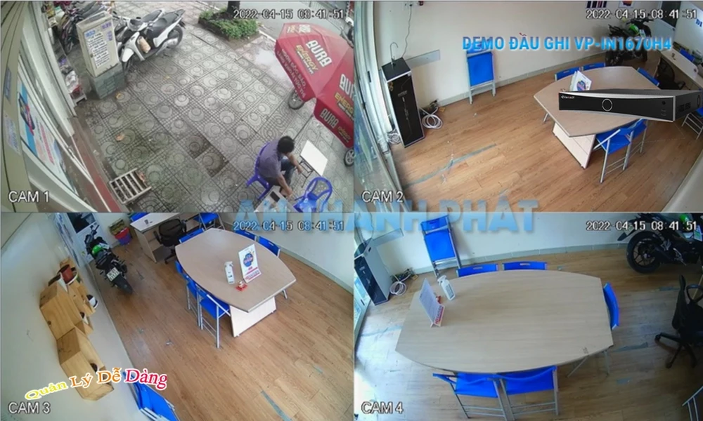 VP-iN1670H4 Đầu Thu VanTech