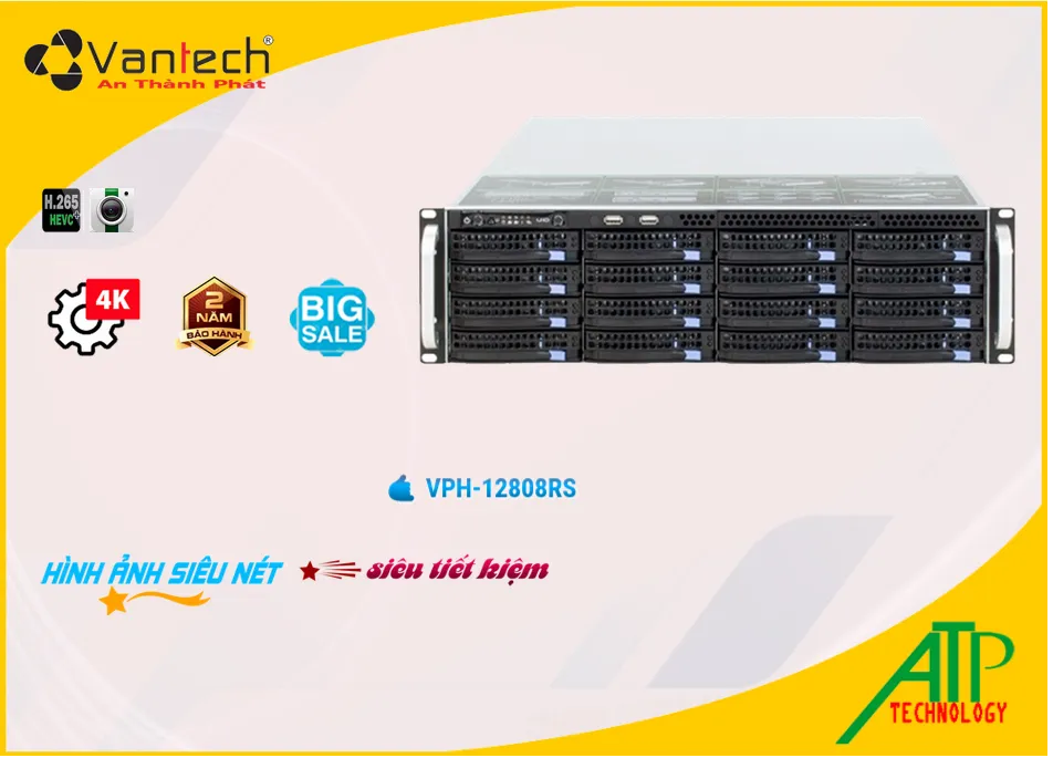 Đầu Ghi VPH-12808RS Công Nghệ Mới Đầu Ghi VPH-12808RS Công Nghệ Mới