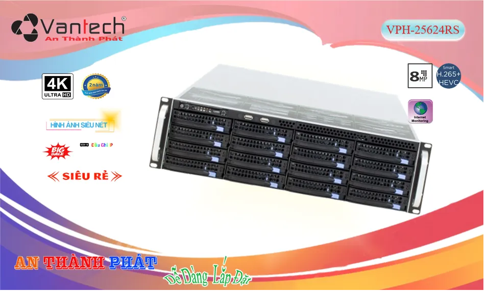 VPH-25624RS Đầu Thu VanTech VPH-25624RS Đầu Thu VanTech