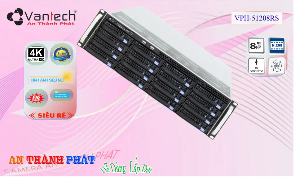 VPH-51208RS Hình Ảnh Đẹp VanTech VPH-51208RS Hình Ảnh Đẹp VanTech