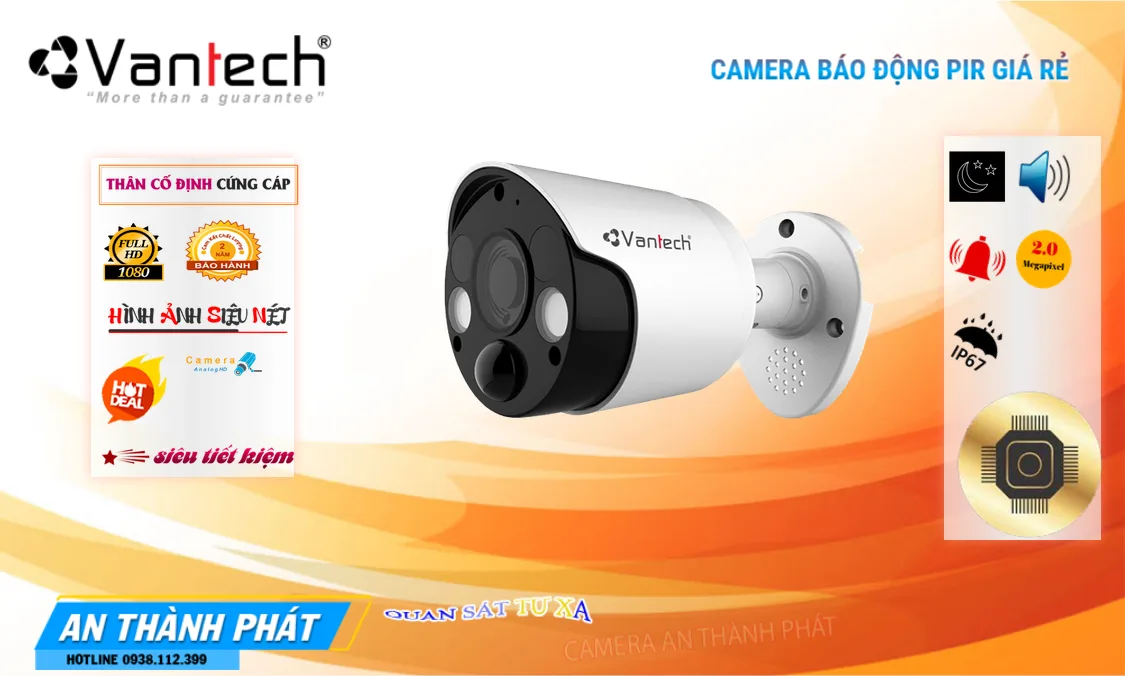 VPH-AF204 PIR Camera VanTech Giá rẻ VPH-AF204 PIR Camera VanTech Giá rẻ