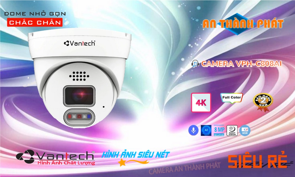 VPH-C808AI Hình Ảnh Đẹp VanTech